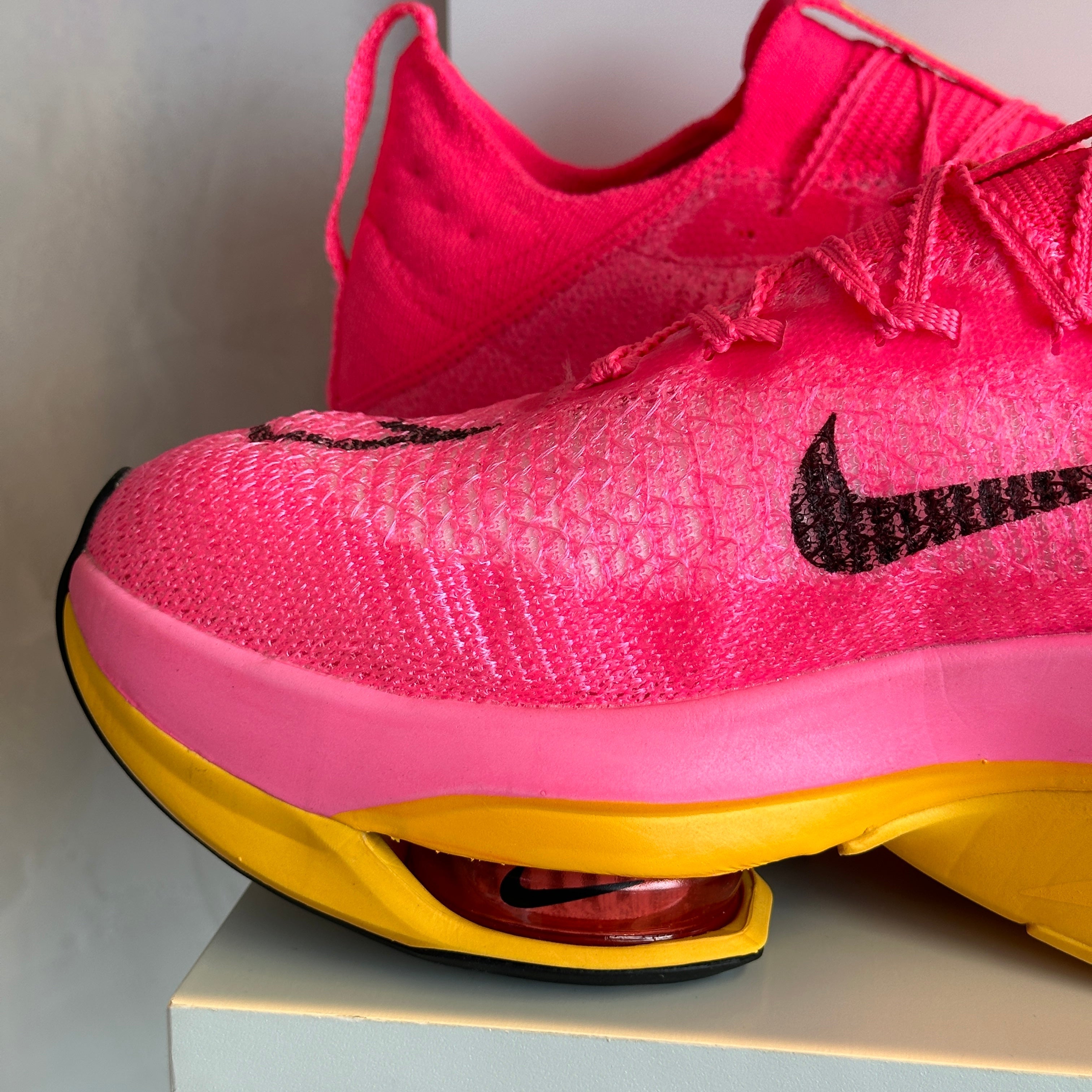 Nike Air Zoom Alphafly Rosa Hiper Naranja Láser