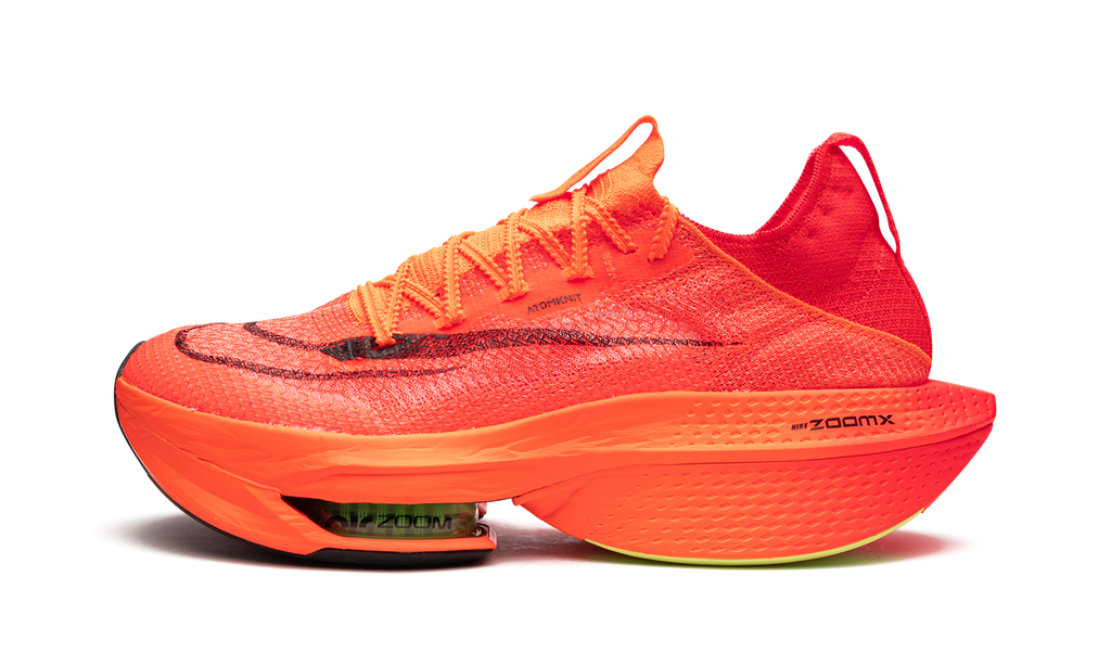 Nike Air Zoom Alphafly Carmesí Brillante Lima Explosiva Espuma Menta Cueva