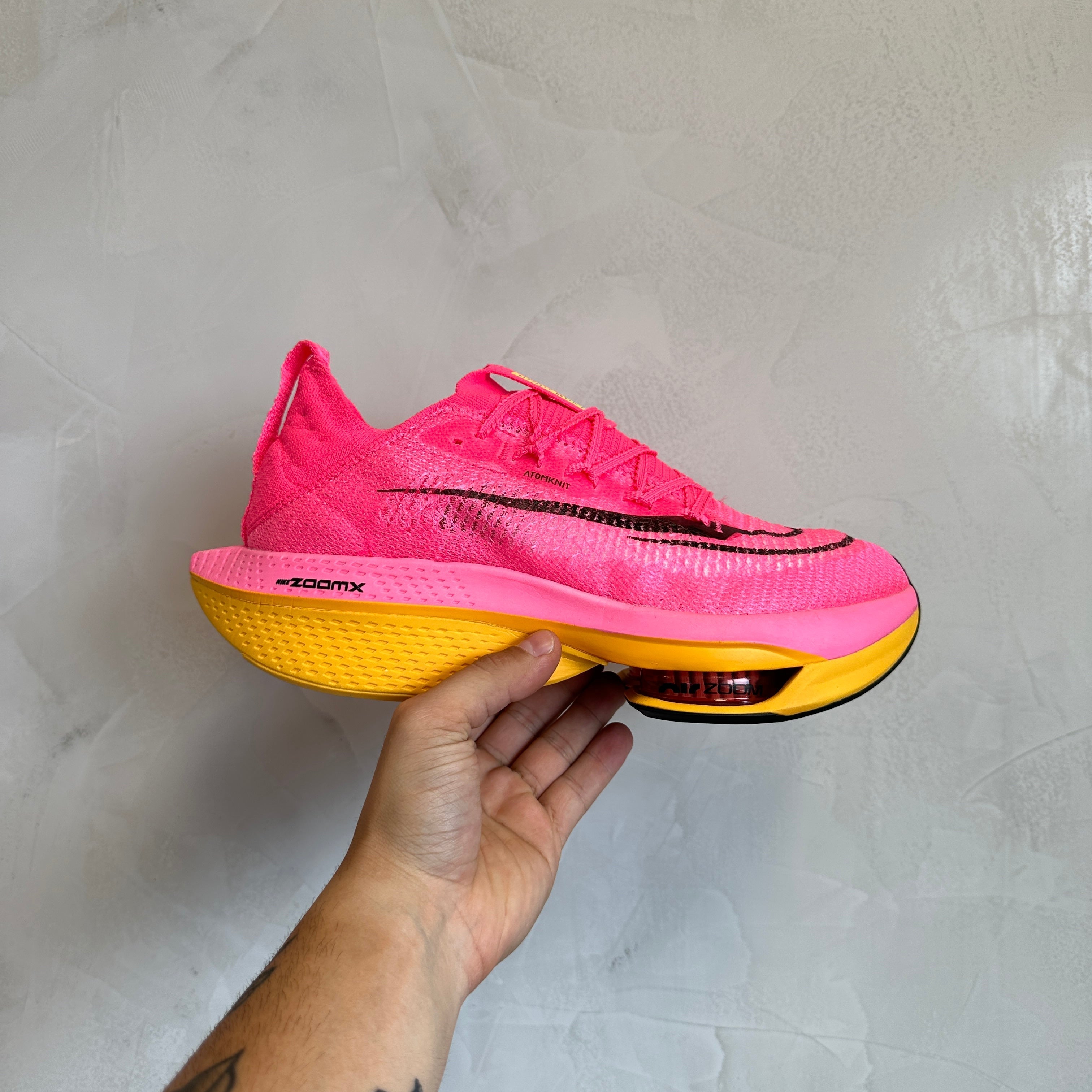 Nike Air Zoom Alphafly Rosa Hiper Naranja Láser