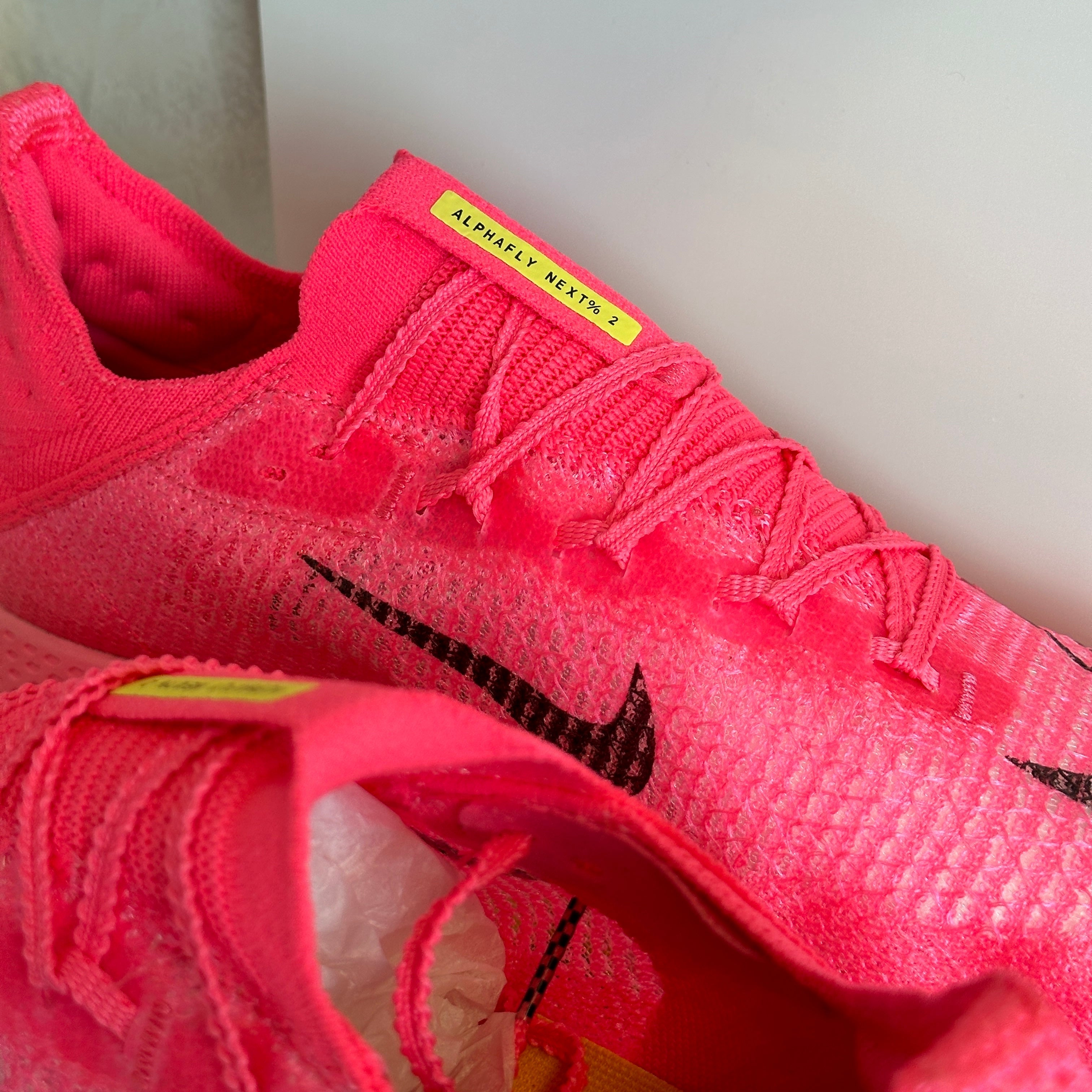 Nike Air Zoom Alphafly Rosa Hiper Naranja Láser