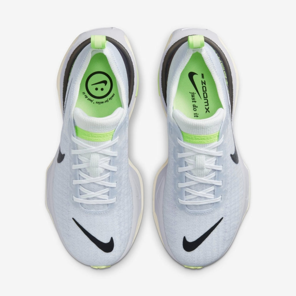 Nike ZoomX Invincible Run 3 Azul Hielo Verde Impacto