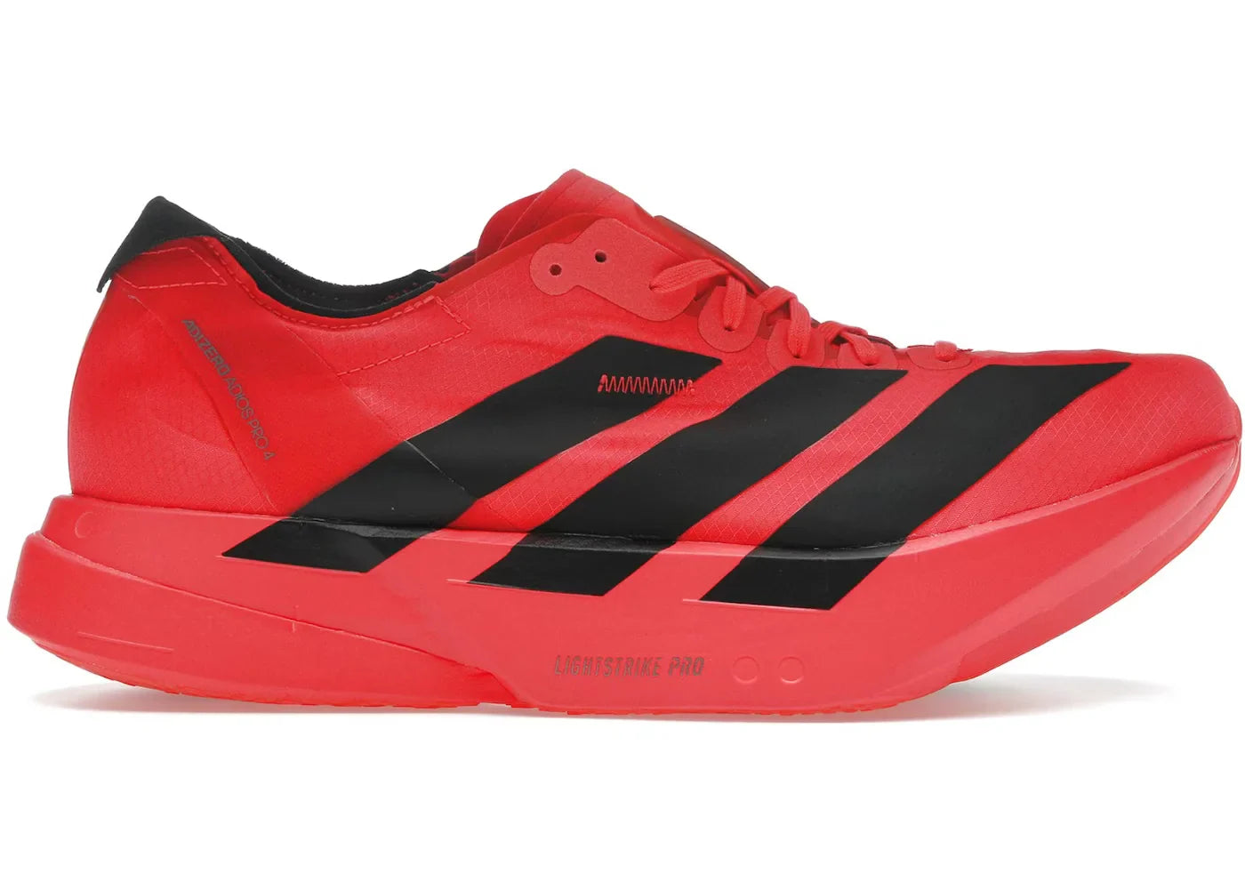 Adidas Adizero Adios Pro 4 Rojo Lúcido Negro