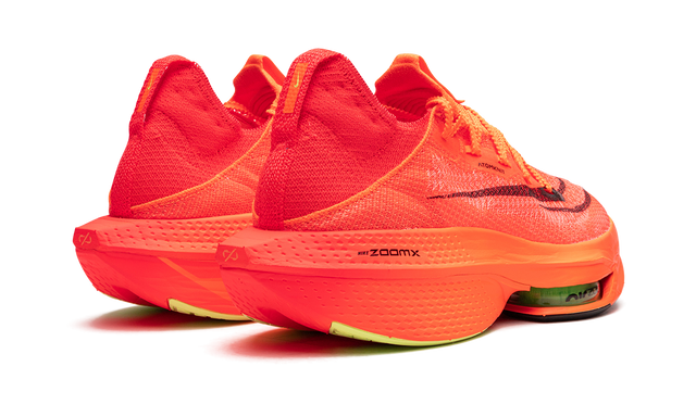 Nike Air Zoom Alphafly Carmesí Brillante Lima Explosiva Espuma Menta Cueva