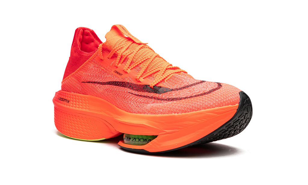 Nike Air Zoom Alphafly Carmesí Brillante Lima Explosiva Espuma Menta Cueva